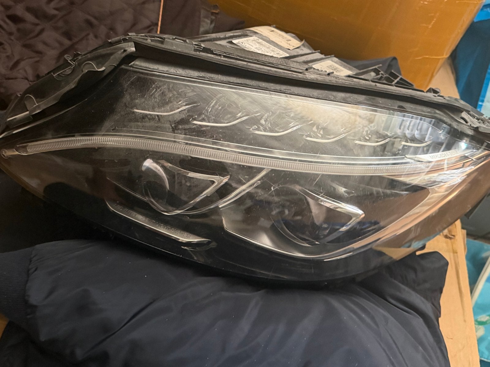 Mercedes-Benz C-Klasse W205 LED Koplamp Links A2059063104, Ophalen of Verzenden, Gebruikt, Mercedes-Benz