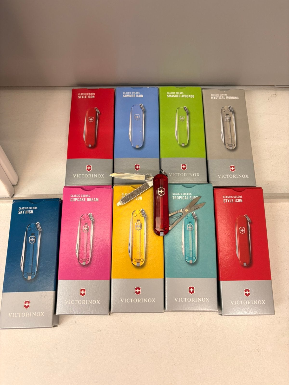 Partij Victorinox Classic SD zwitsers zakmes, Ophalen of Verzenden