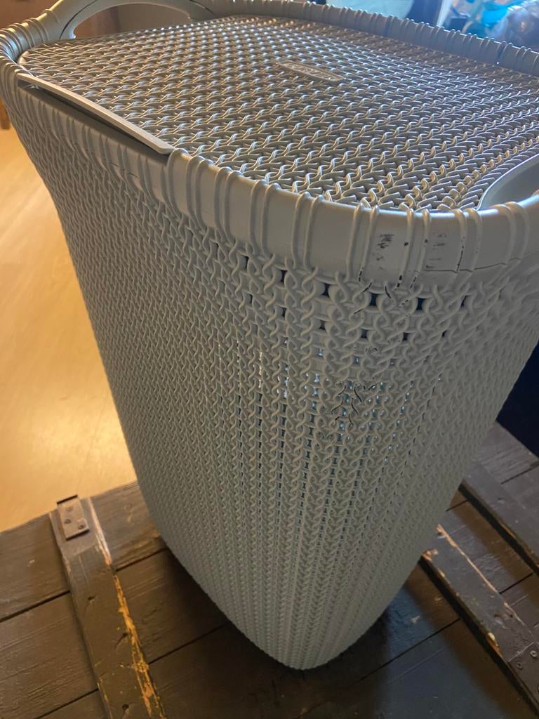 Wasmand curver, Ophalen of Verzenden, Zo goed als nieuw, Rond, Kunststof