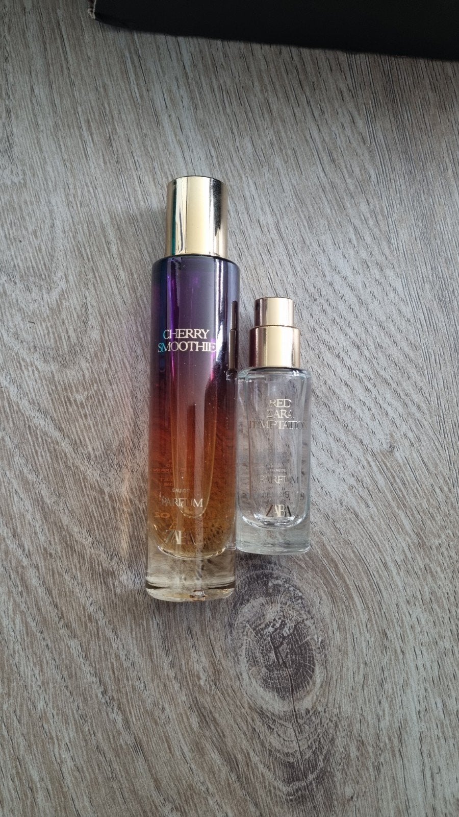 zara cherry smoothie ~28ml and red temptation ~10ml, Ophalen of Verzenden, Zo goed als nieuw