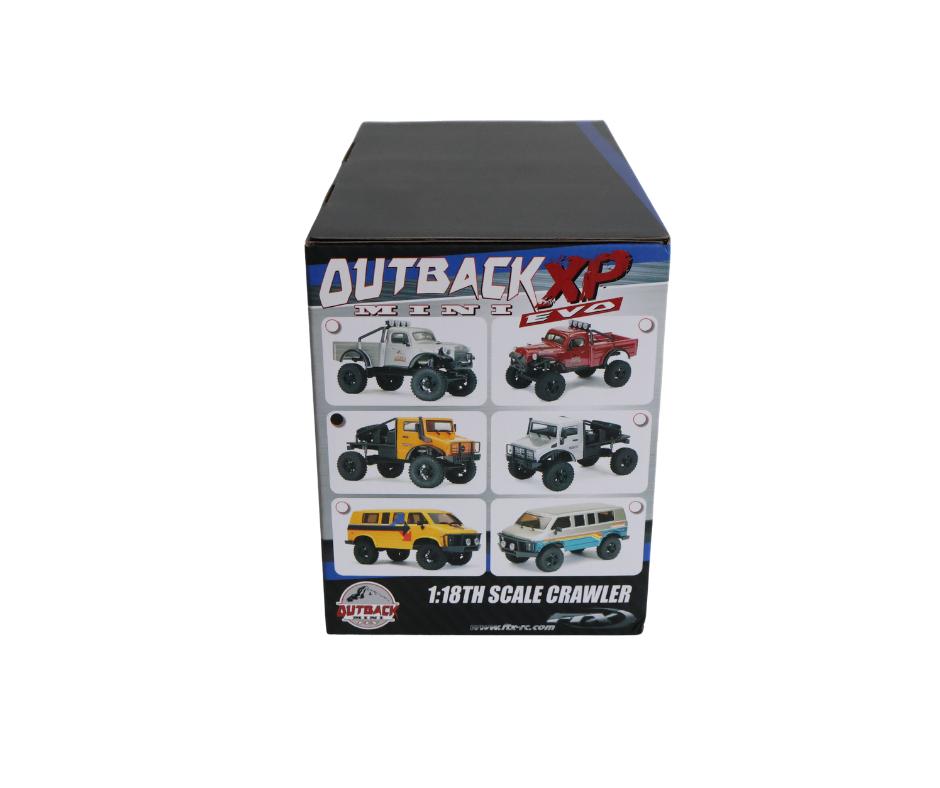 FTX Outback Mini XP 1:18 EVO Van Trail RTR Yellow, Elektro, Nieuw, Ophalen of Verzenden, Auto onroad