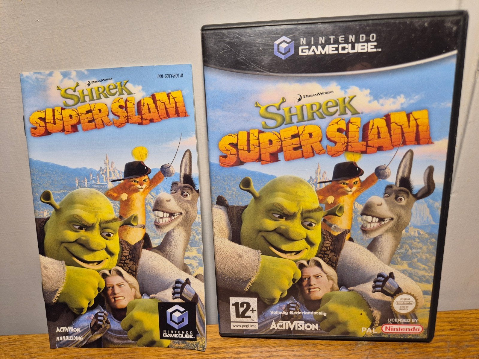 Shrek Super Slam GameCube, Avontuur en Actie, 1 speler, Ophalen of Verzenden, Zo goed als nieuw
