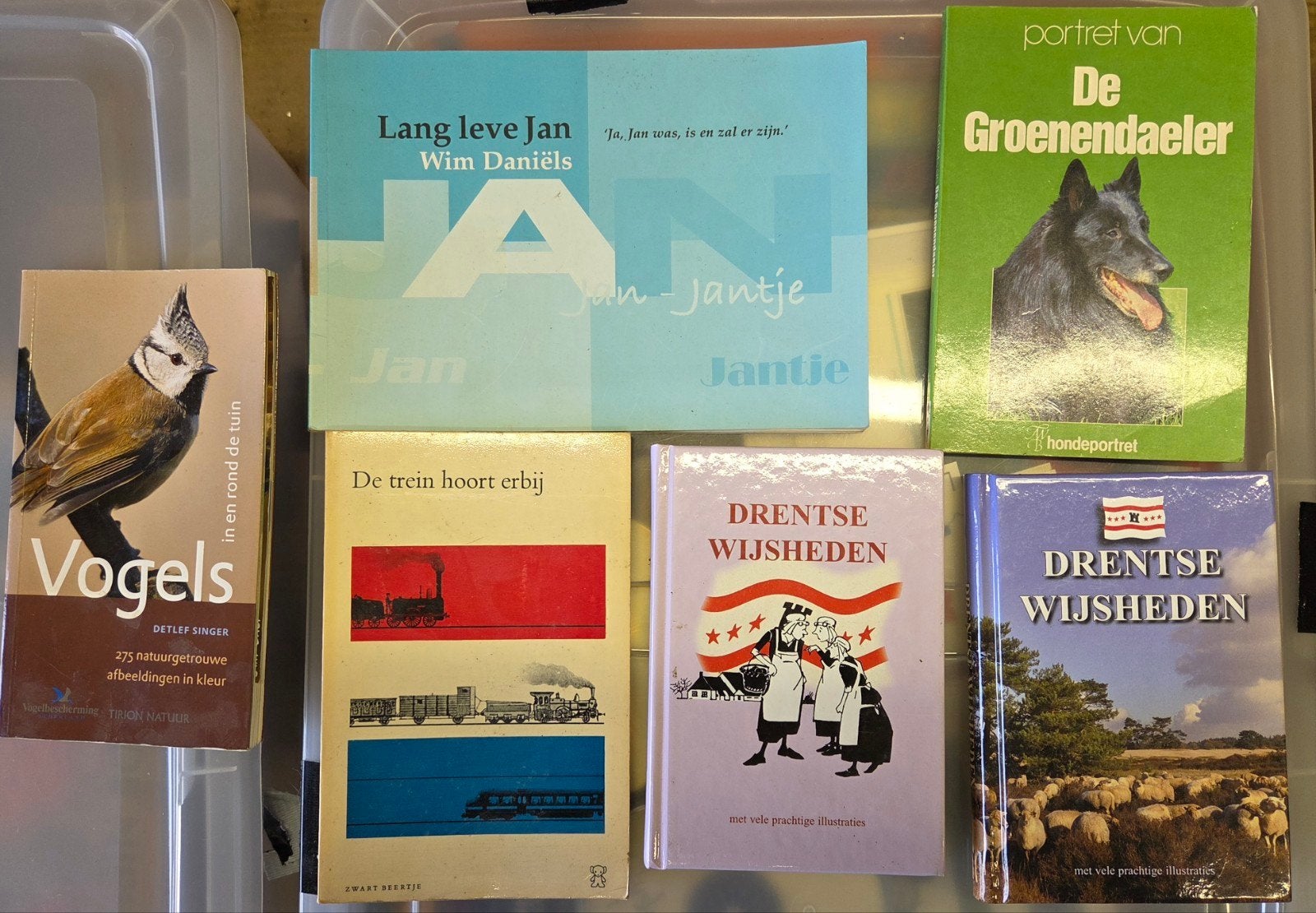 Diverse boeken: Vogels, De trein hoort erbij, Drentse Wijshe, Boeken, Ophalen of Verzenden
