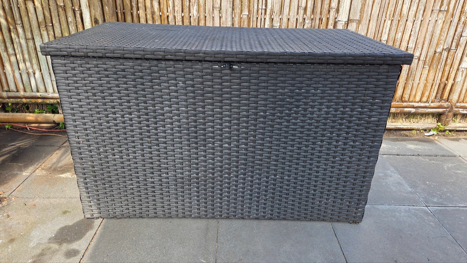 Grote kunststof opbergkist voor in de tuin, 150x76x90 cm, Tuin en Terras, Ophalen, Gebruikt