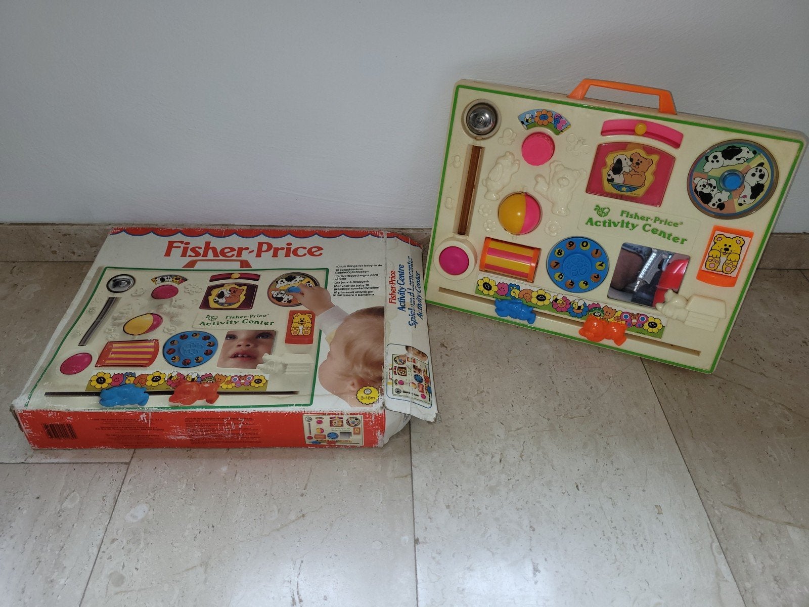 Vintage Fisher-Price Activity Center Speelpaneel, Ophalen of Verzenden, Gebruikt, Speelset