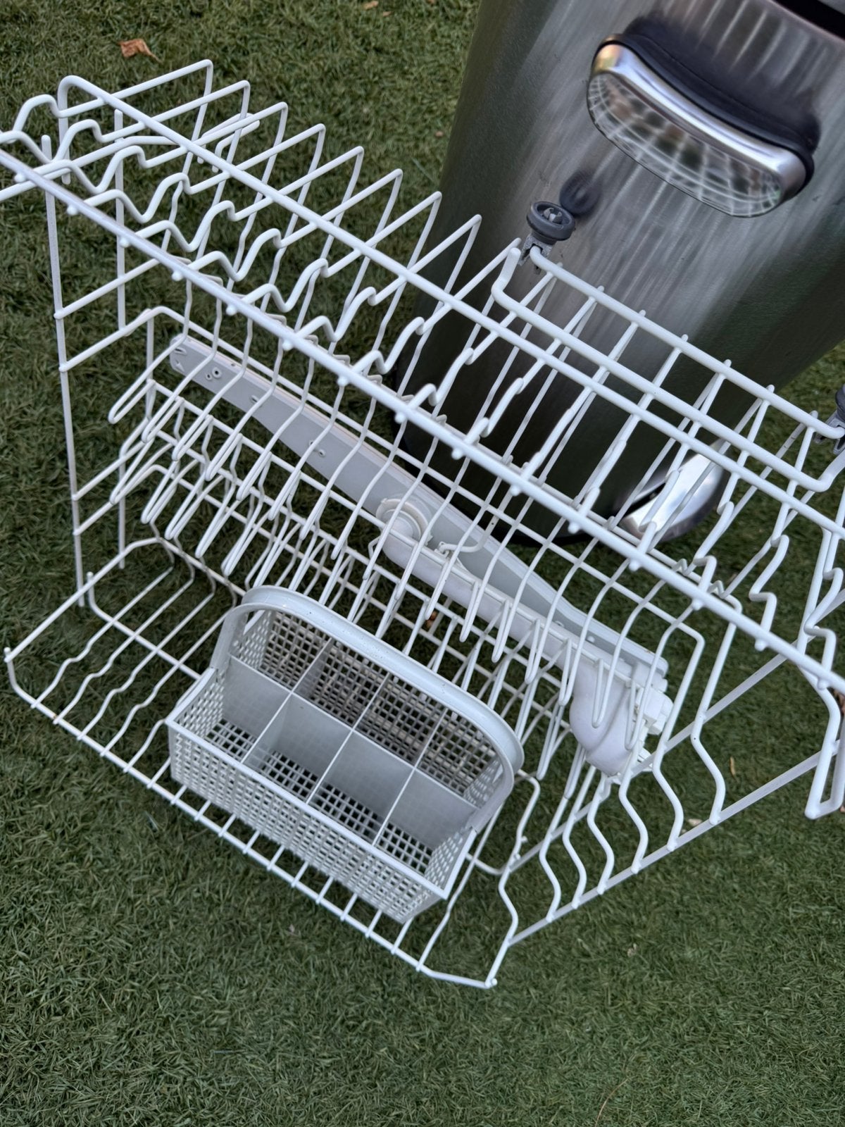 GRATIS! Vaatwasser rek en bestekbak, Ophalen, Gebruikt