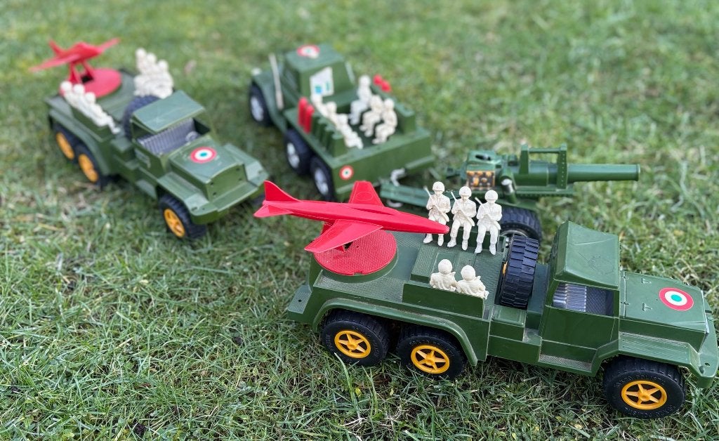 Polistil Militair Speelgoed Set, Ophalen of Verzenden, Gebruikt