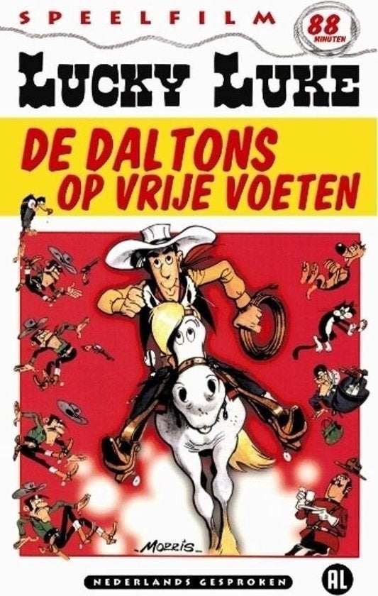 Lucky Luke - Daltons op Vrije Voeten DVD, Europees, Tekenfilm, Verzenden, Alle leeftijden