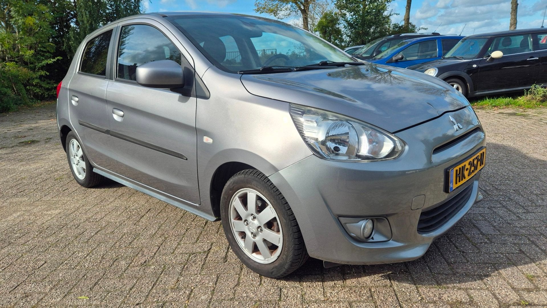 Mitsubishi Space Star 1.0 Bright NIEUWE APK AIRCO TOPSTAAT, Voorwielaandrijving, Gebruikt, Origineel Nederlands, Bedrijf
