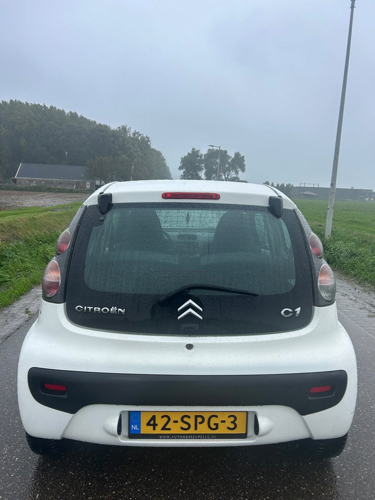 Citroën C1 | 5DRS | 2011 Wit | NAP + airco, Auto's, Voorwielaandrijving, 4 stoelen, C1, Origineel Nederlands