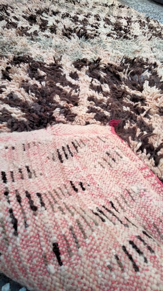 Handgeknoopt Berber kleed wol 275x150cm, Huis en Inrichting, 150 tot 200 cm, 200 cm of meer, Ophalen of Verzenden, Zo goed als nieuw