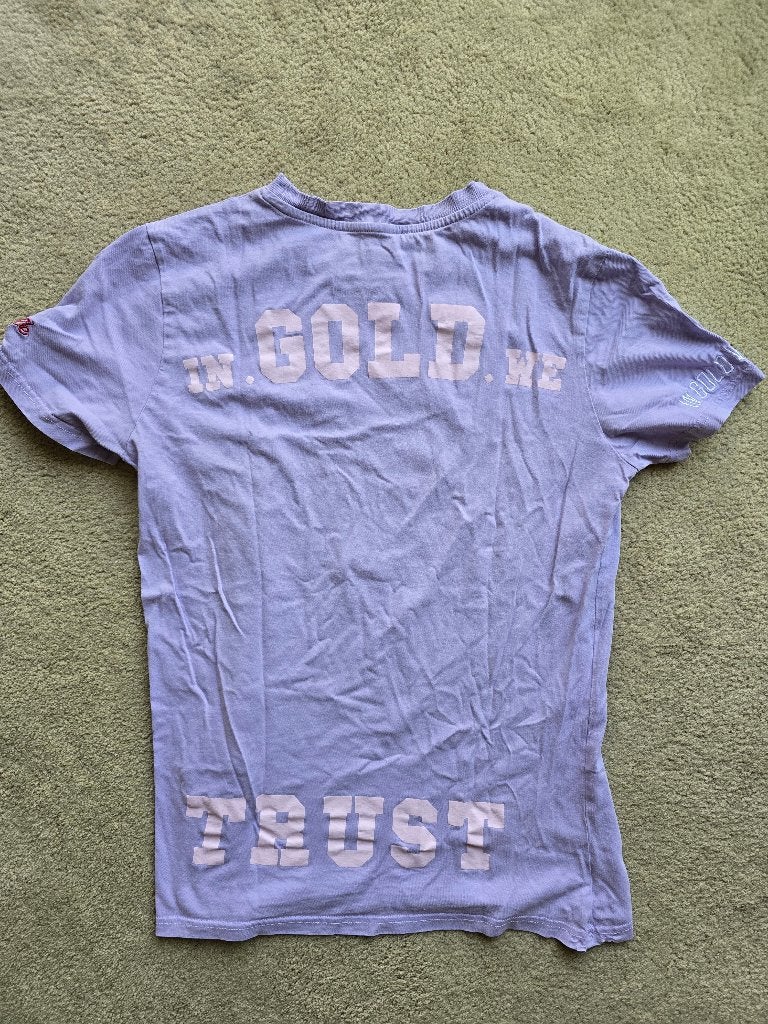 T-shirt in Gold we Trust lila 176, Ophalen of Verzenden, Zo goed als nieuw, In Gold We Trust, Shirt of Longsleeve