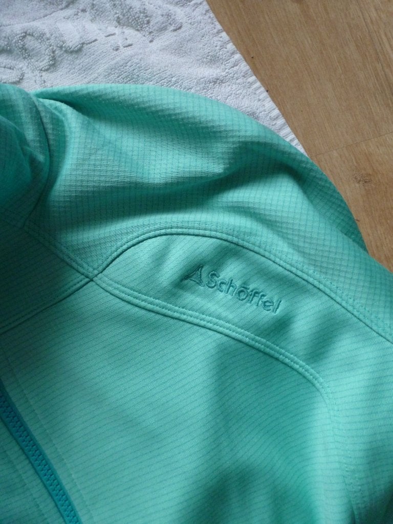 Schöffel  vest OUTDOOR turquoise 42 -GRATIS zend, Verzenden, Zo goed als nieuw, Maat 42/44 (L), Overige kleuren