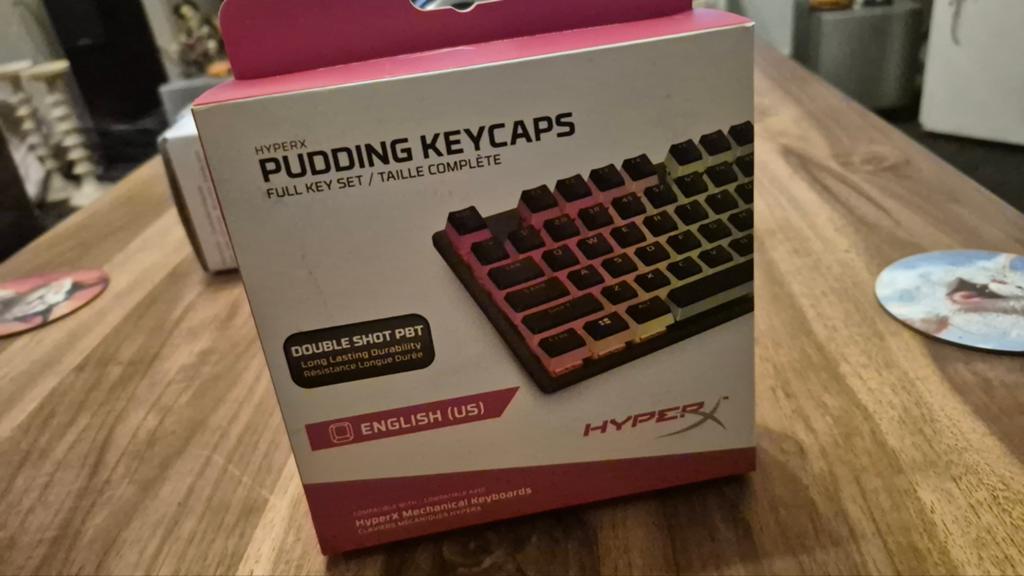 HyperX Pudding Keycaps - Volledige set (US-indeling), Ophalen, HyperX, Gaming toetsenbord, Nieuw
