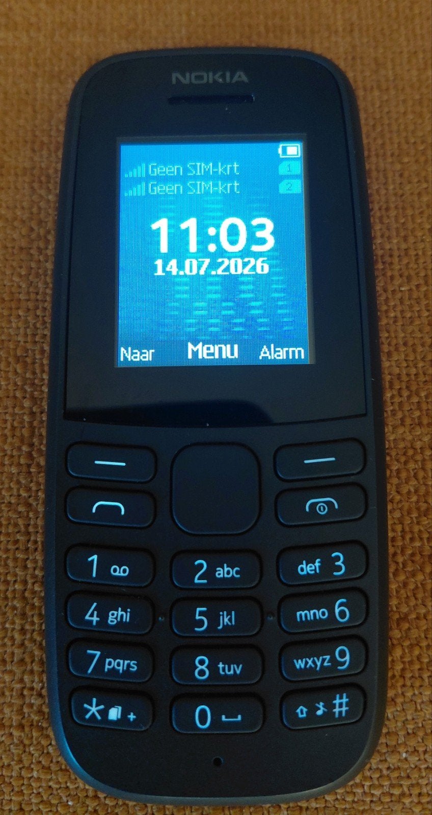 Nokia 105 (2019) - Klassieke Mobiele Telefoon, Telecommunicatie, Mobiele telefoons | Nokia, Geen camera, Zwart, Fysiek toetsenbord