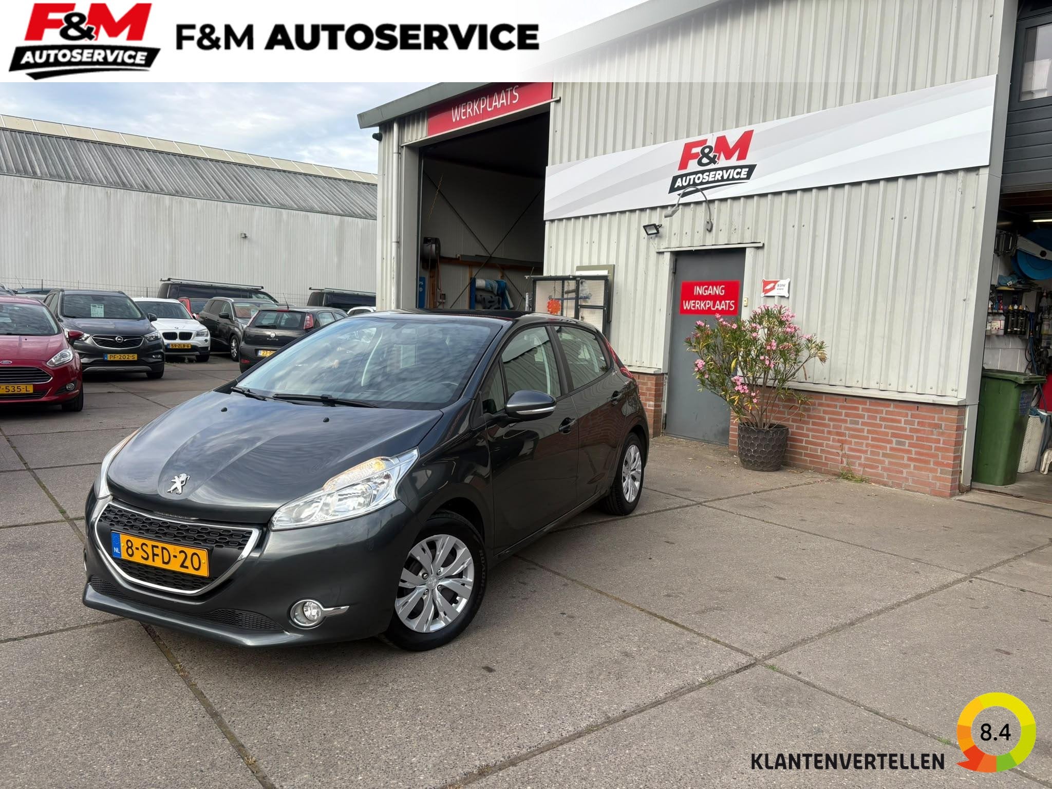 Peugeot 208 1.2 VTi Blue Lease Executive Airco, cruise, radi, Voorwielaandrijving, Euro 5, Stof, Gebruikt