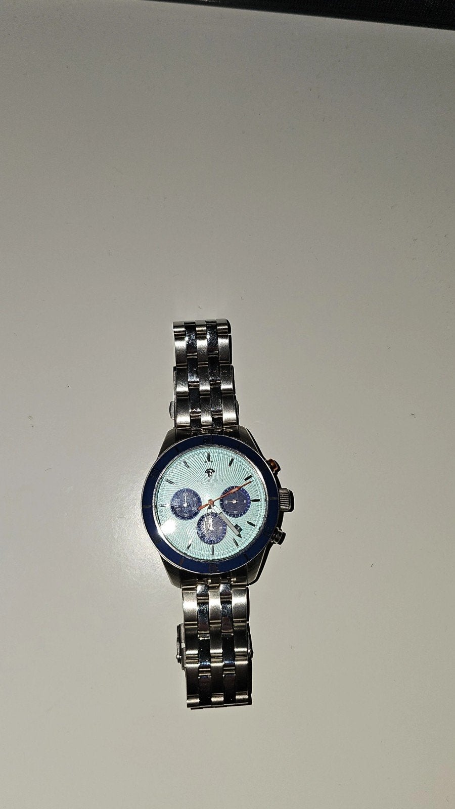 Titanio heren horloge, Sieraden, Tassen en Uiterlijk, Horloges | Heren, Overige merken, Staal, Polshorloge, Ophalen of Verzenden