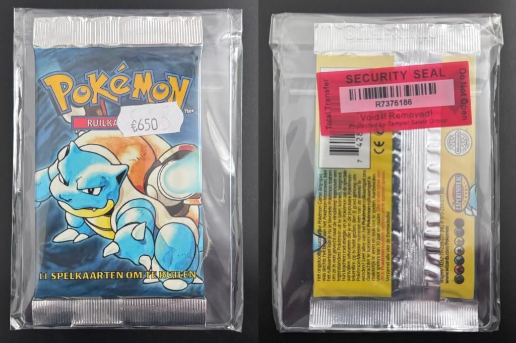 HEAVY booster pack 1999 - Nederlands - Blastoise Illustrated, Ophalen of Verzenden, Nieuw, Booster, Foil
