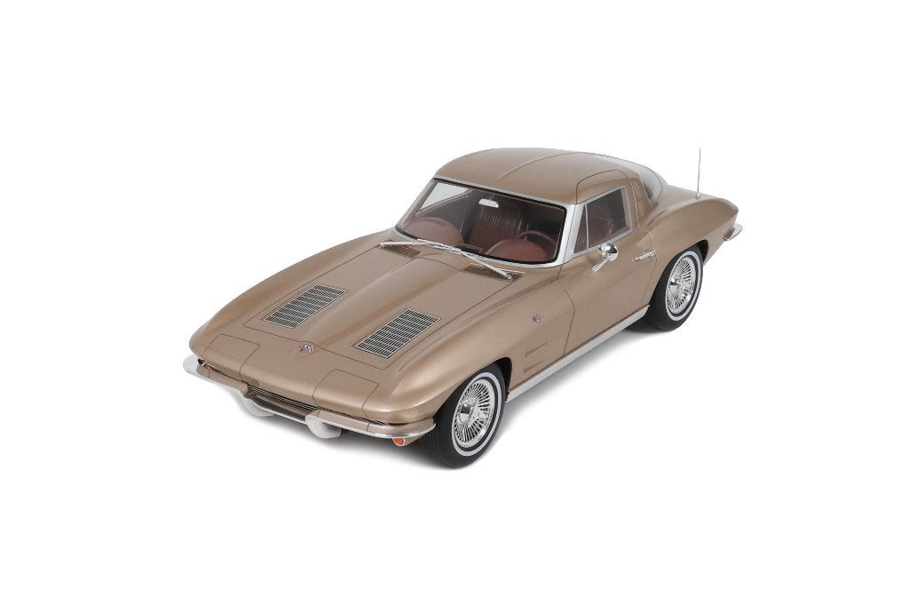 1:12 Chevrolet Corvette C2 - 1963 - Saddle Tan metallic NEW!, Hobby en Vrije tijd, Auto, ., Nieuw, Ophalen of Verzenden