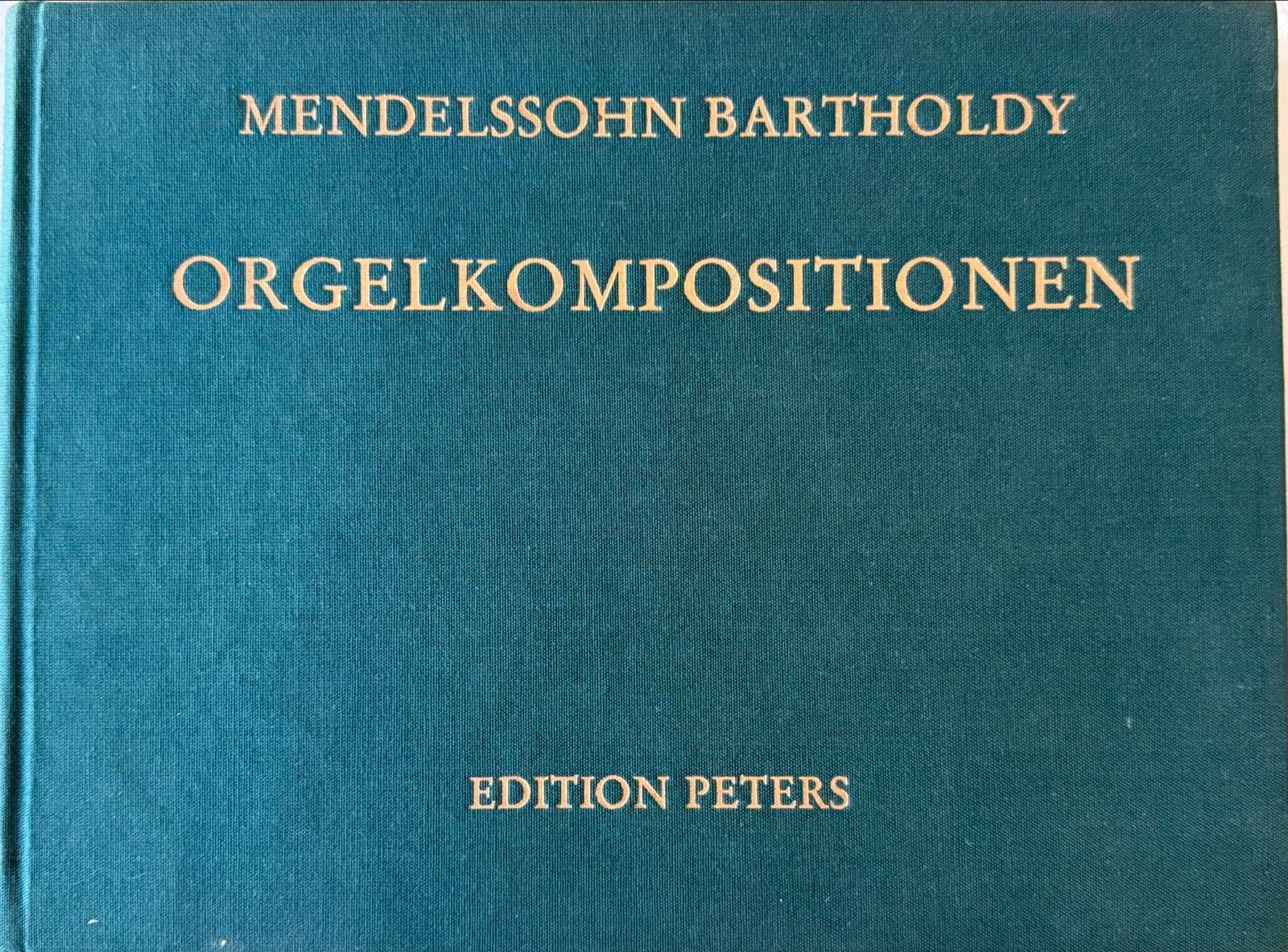 Mendelssohn Bartholdy Orgelkompositionen - Edition Peters, Orgel, Klassiek, Ophalen of Verzenden, Zo goed als nieuw