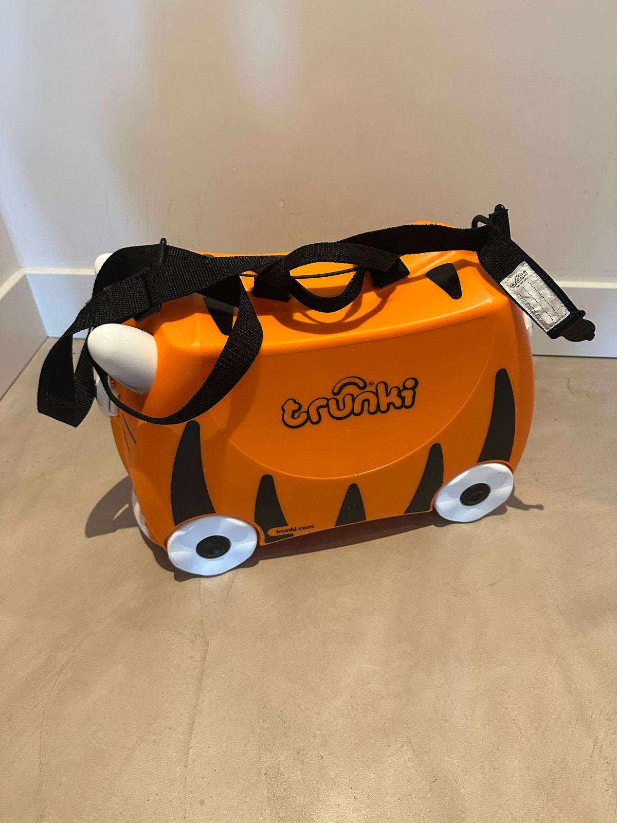 Trunki Kinderkoffer Tijger - Handbagage, Gebruikt, Hard kunststof, Minder dan 50 cm, Minder dan 35 cm