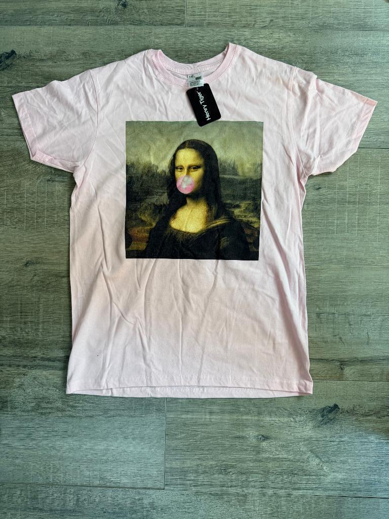Mona Lisa Chewing Gum Dames t-shirt medium roze nieuw, Maat 38/40 (M), Nieuw, Ophalen of Verzenden, Korte mouw
