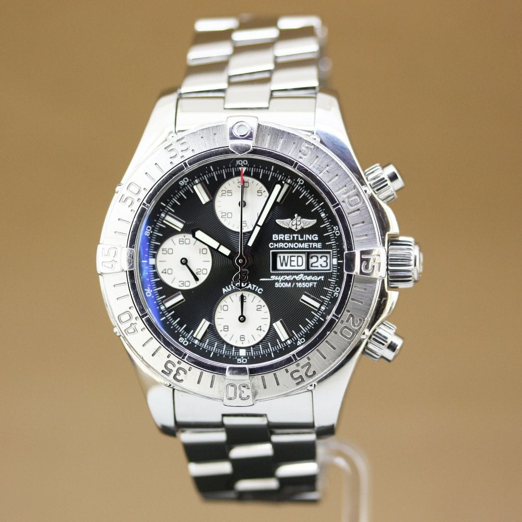 Breitling Superocean Chrono II A13340, Staal, Gebruikt, Staal, Breitling
