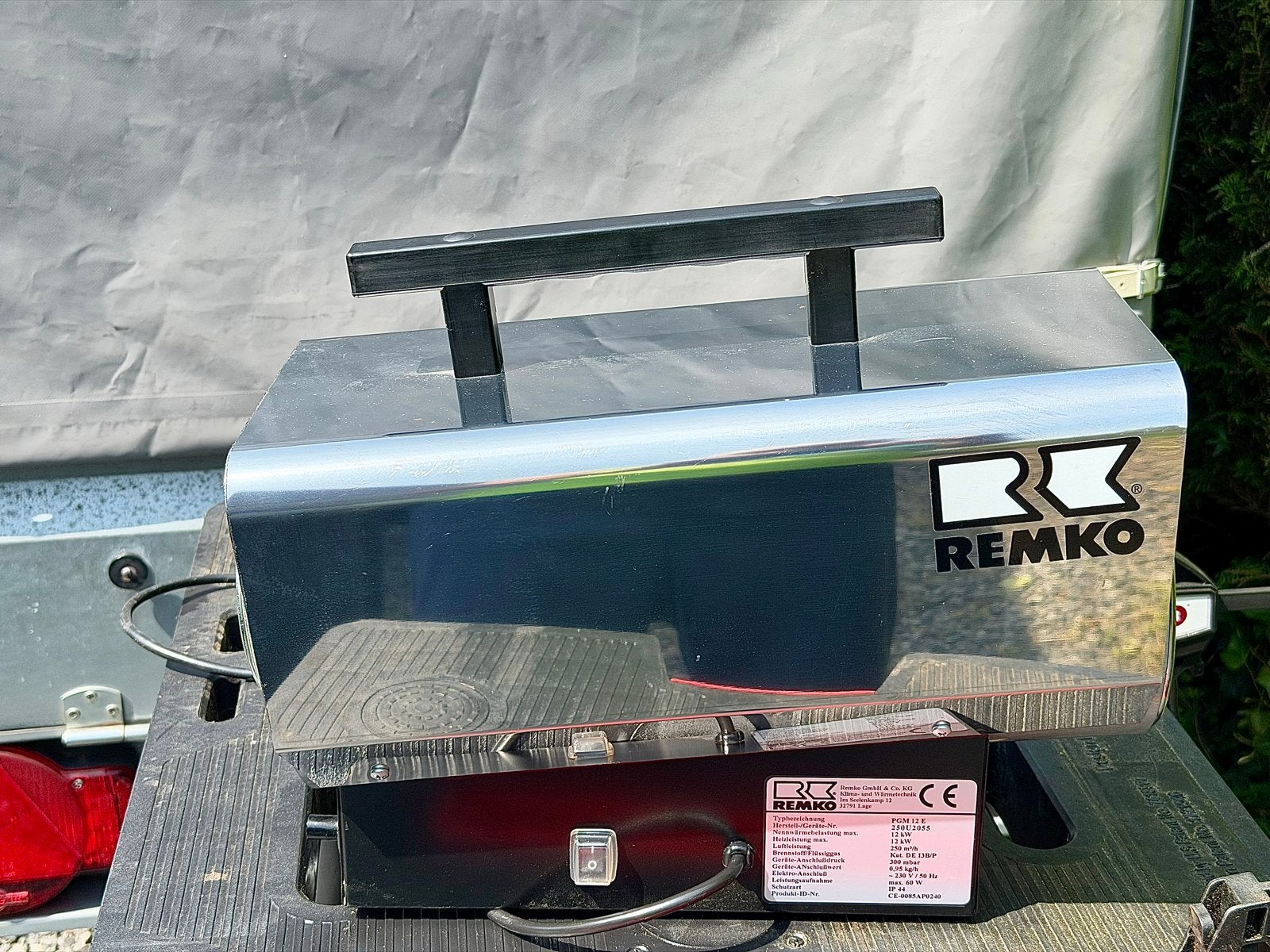 Remko PGM 12/12E propaangas-verwarmingsautomaat 12KW, 30 tot 80 cm, Kachel, Minder dan 60 cm, Ophalen of Verzenden