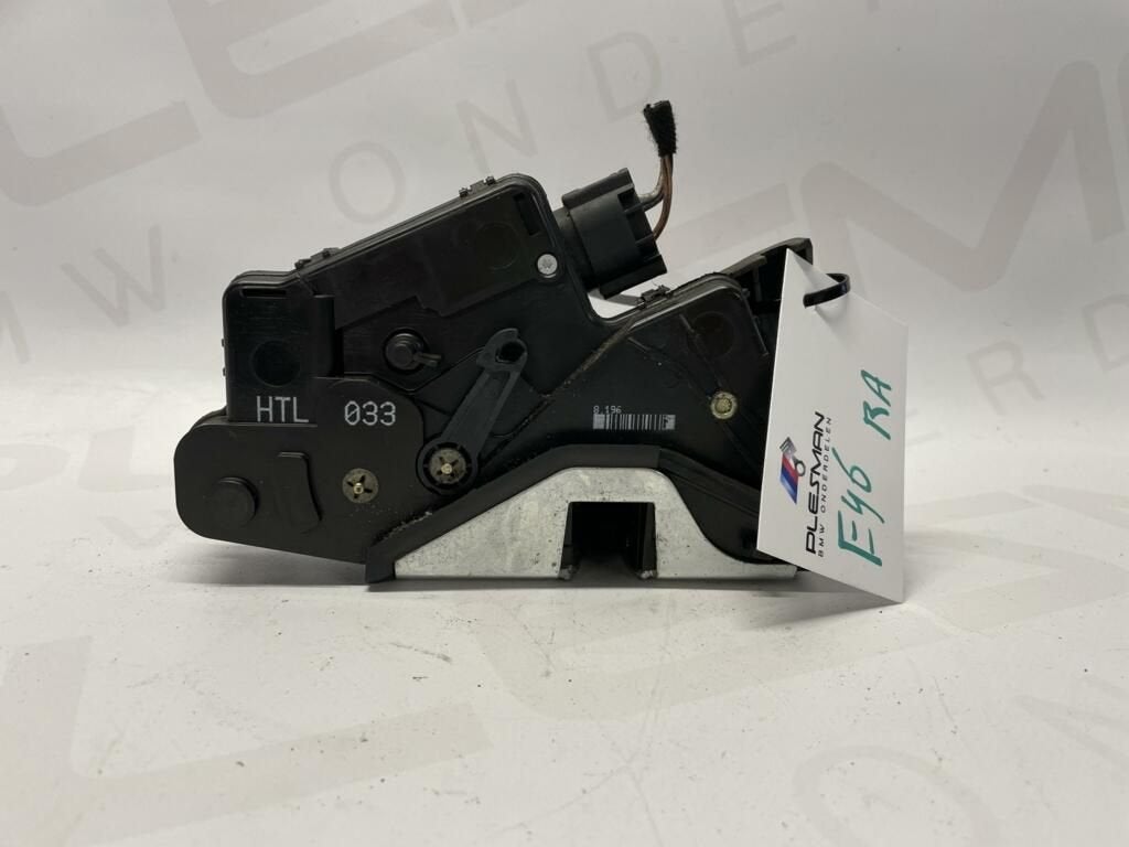 Deurslot mechaniek rechtsachter BMW E46 HTL 033, Gebruikt, -, -, Ophalen of Verzenden