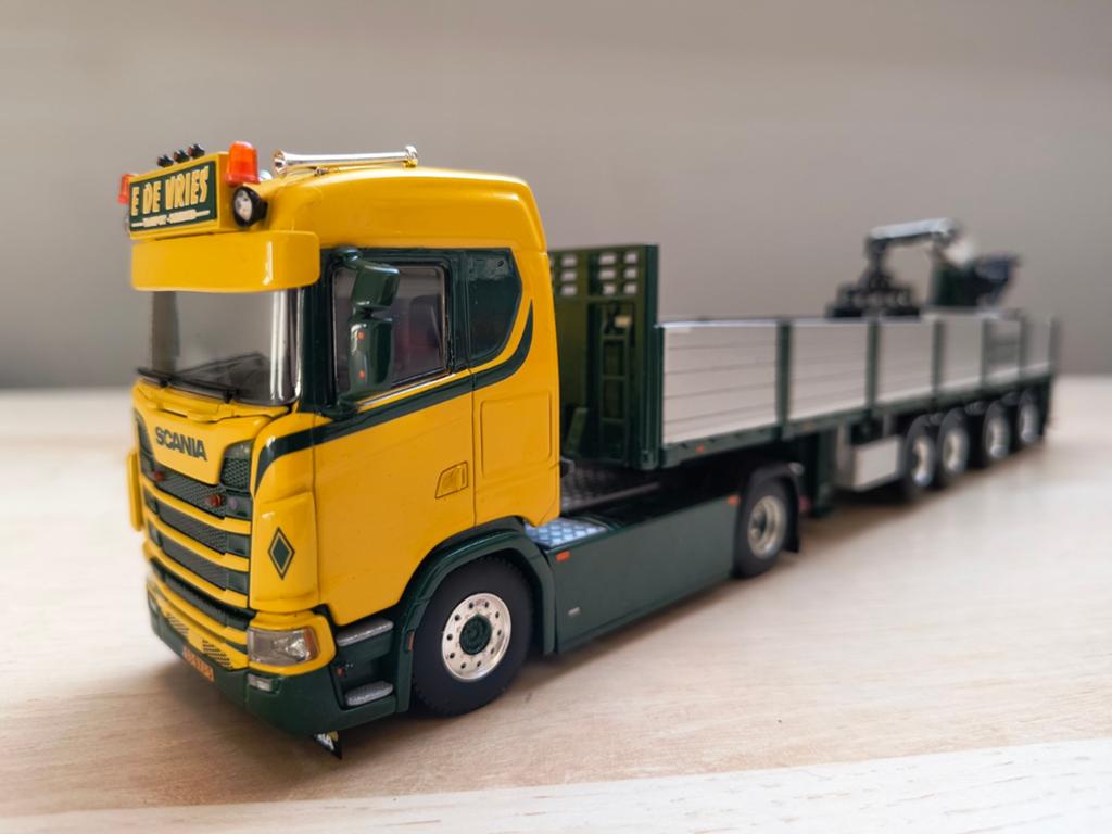 Wsi Scania E. De Vries, Ophalen of Verzenden, Zo goed als nieuw, Bus of Vrachtwagen, Wsi