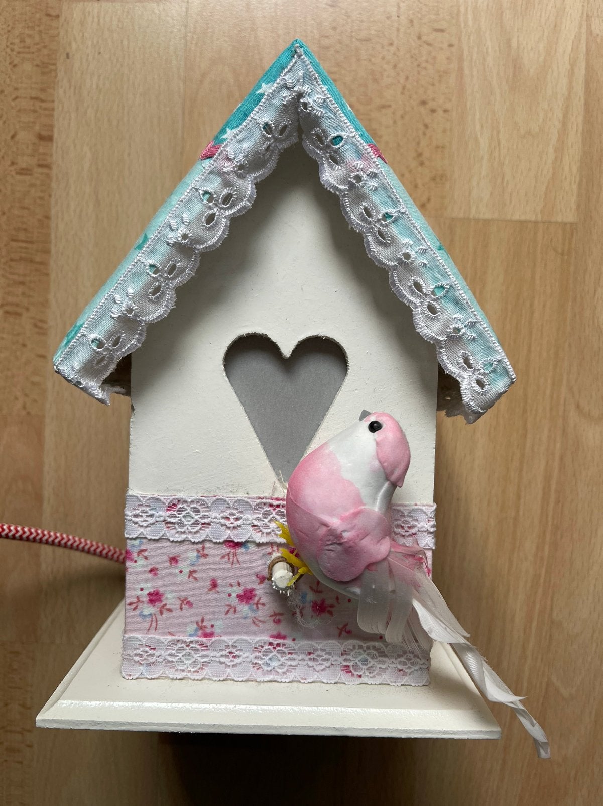 Nachtlampje vogelhuisje, Ophalen of Verzenden, Zo goed als nieuw, Lamp