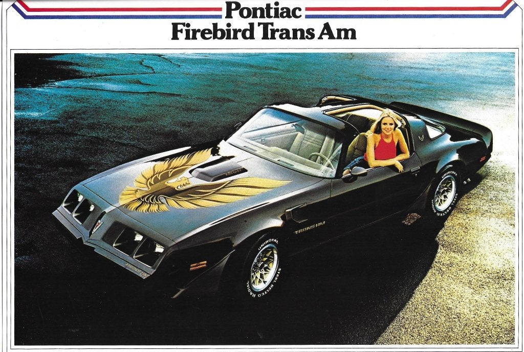 Pontiac Firebird Trans Am (po04) auto folder, Ophalen of Verzenden, Zo goed als nieuw, Overige merken