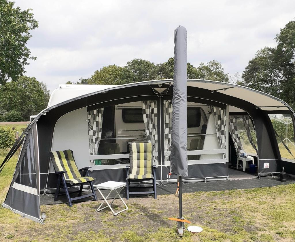 Voortent, Caravans en Kamperen, Voortenten en Luifels, Ophalen, Gebruikt, Ten Cate All Season 240g/m2, Dorema