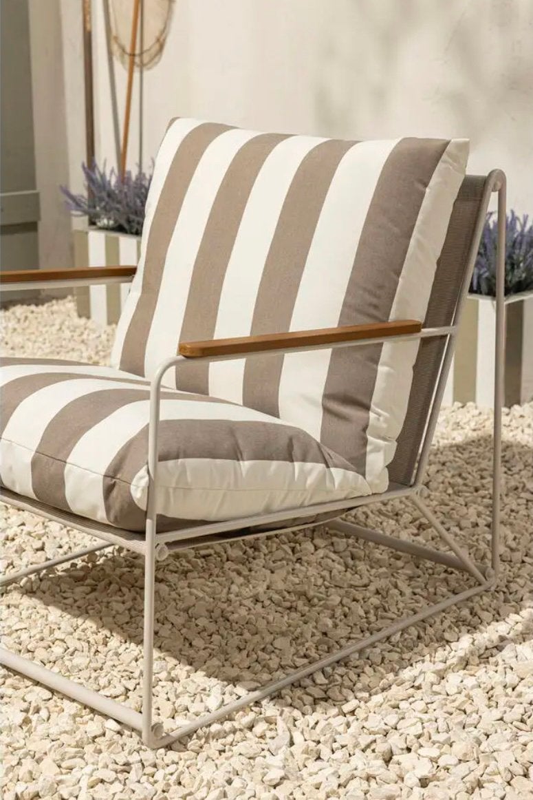 Loungestoel Leen Bakker Palmas NIEUW, Tuin en Terras, Tuinstoelen, Ophalen, Nieuw, Aluminium