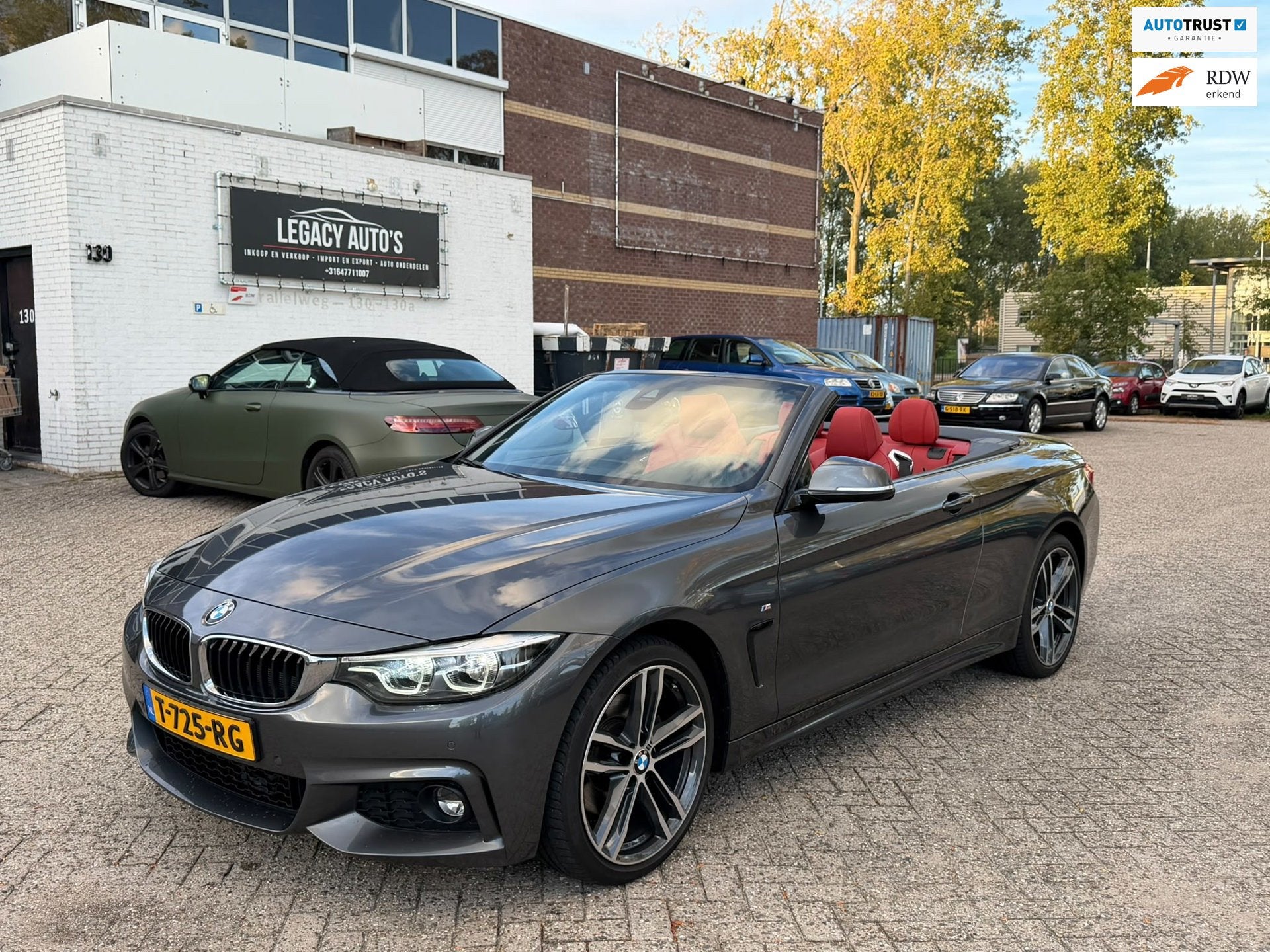 BMW 4-serie Cabrio 430i xDrive High Executive - Leder - Adap, Automaat, Gebruikt, Euro 6, 4 stoelen