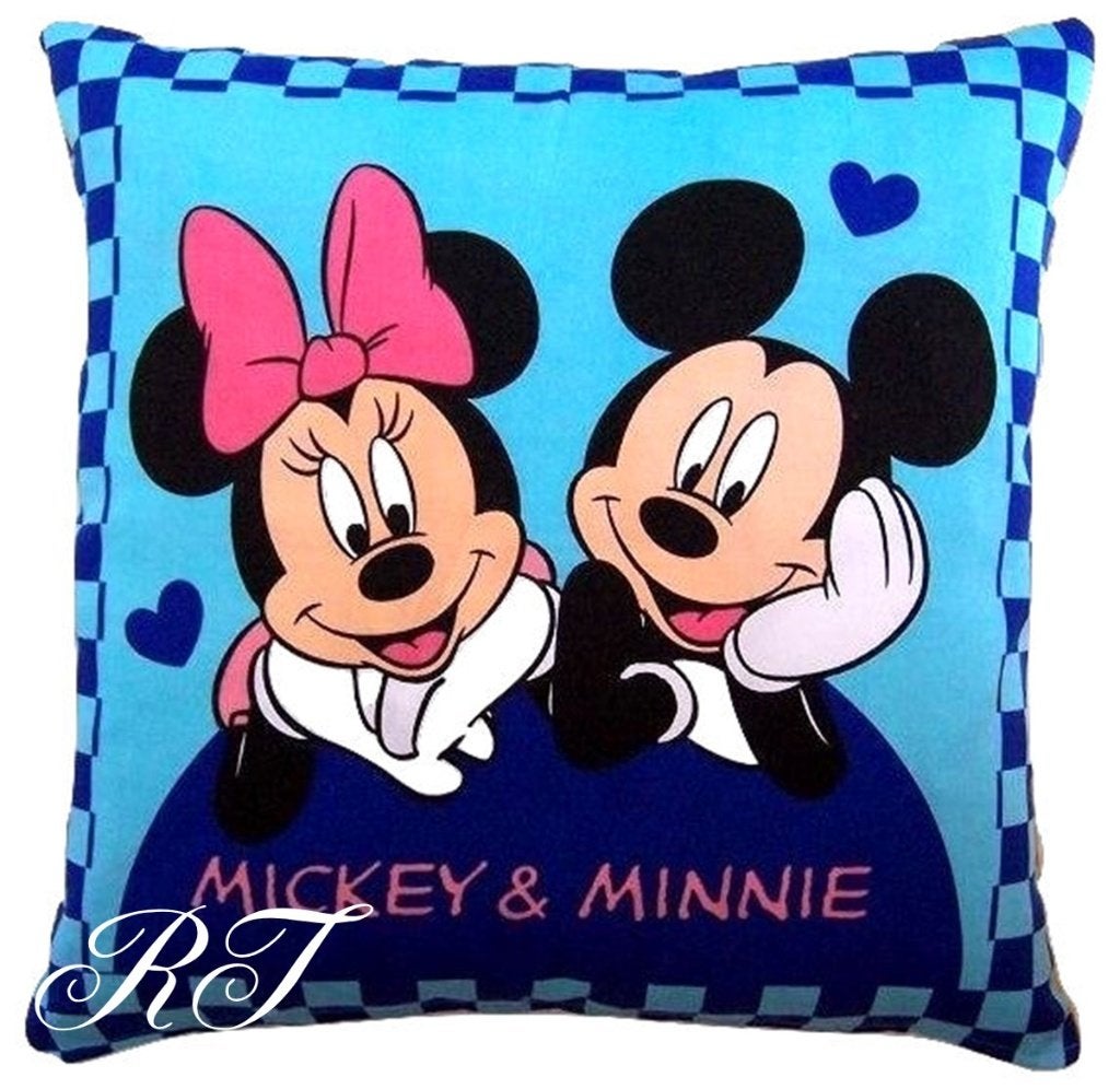 Prachtige originele Disney sierkussen met Mickey en Minnie., Ophalen of Verzenden, Nieuw, Versiering, Overige