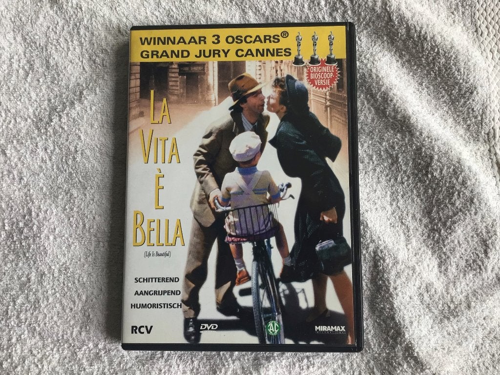 DVD La vita è bella (van en met Roberto Benigni), Drama, Alle leeftijden, Nederlands, Zo goed als nieuw