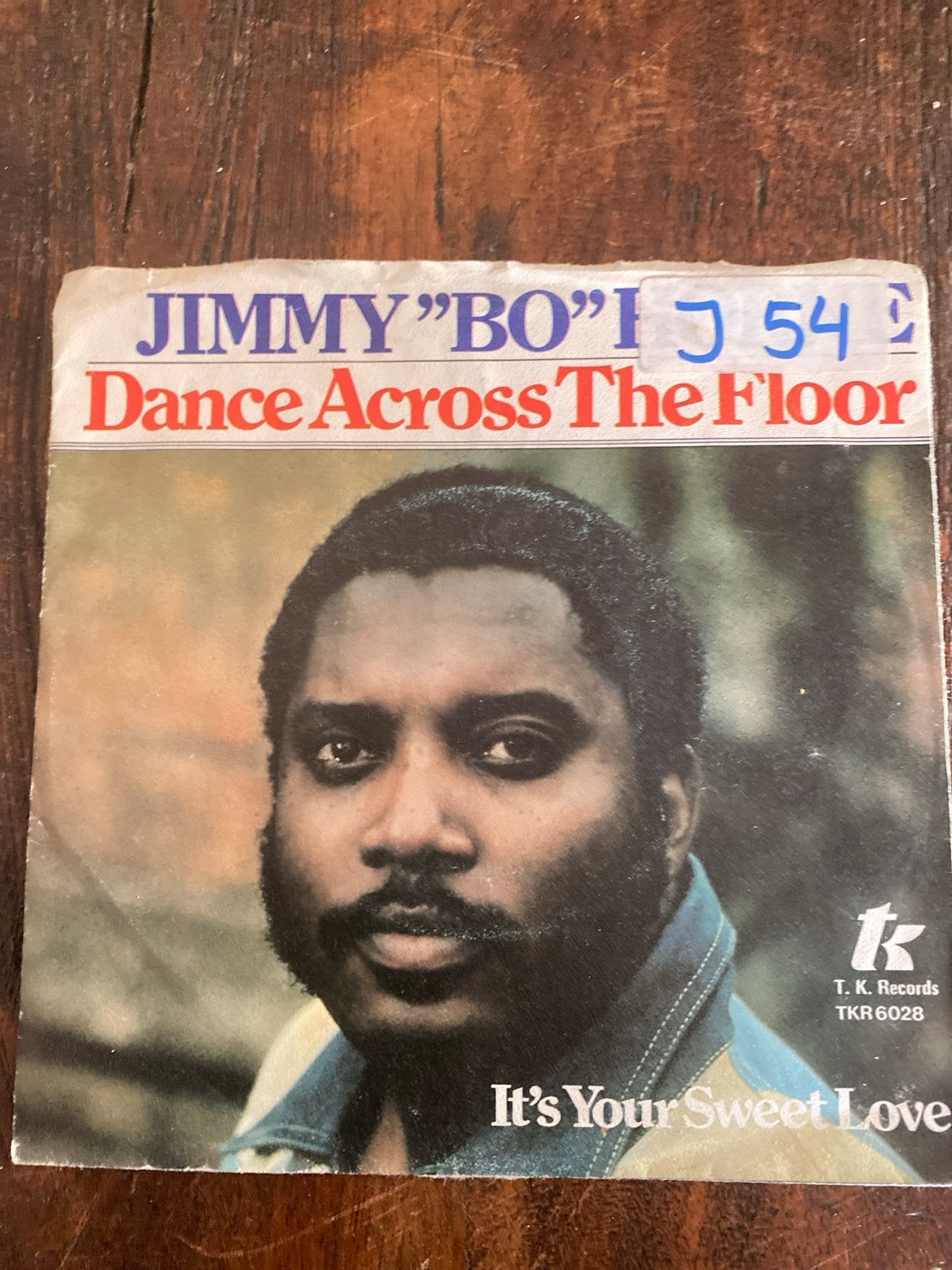 Jimmy "Bo" Horne - Dance Across The Floor (7 inch vinyl), Cd's en Dvd's, Gebruikt, 7 inch, EP, R&B en Soul