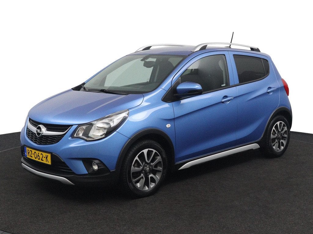 Opel KARL 1.0 Rocks Online Edition Rijklaarprijs!, Auto's, Voorwielaandrijving, 839 kg, Stof, Gebruikt