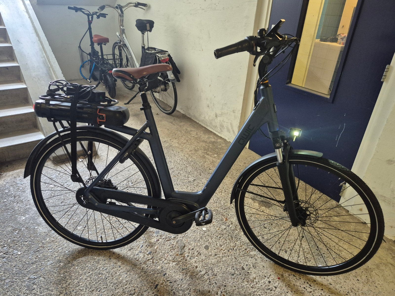 Qwic elektrische fiets, Fietsen en Brommers, Elektrische fietsen, 51 tot 55 cm, Ophalen, Zo goed als nieuw