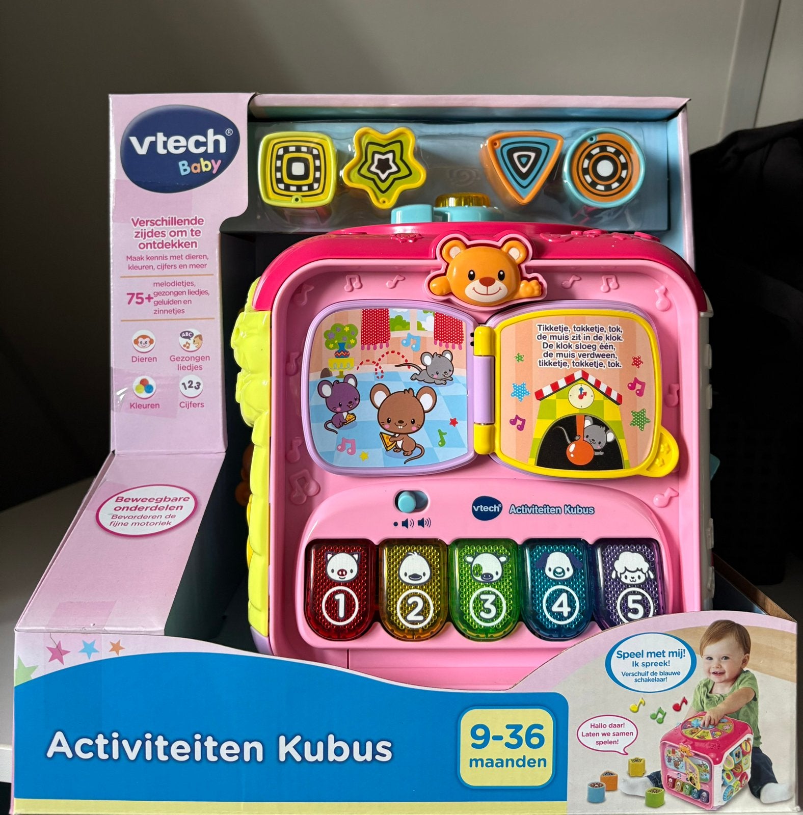 Vtech activiteiten kubus, Kinderen en Baby's, Ophalen, Nieuw, 6 maanden tot 2 jaar