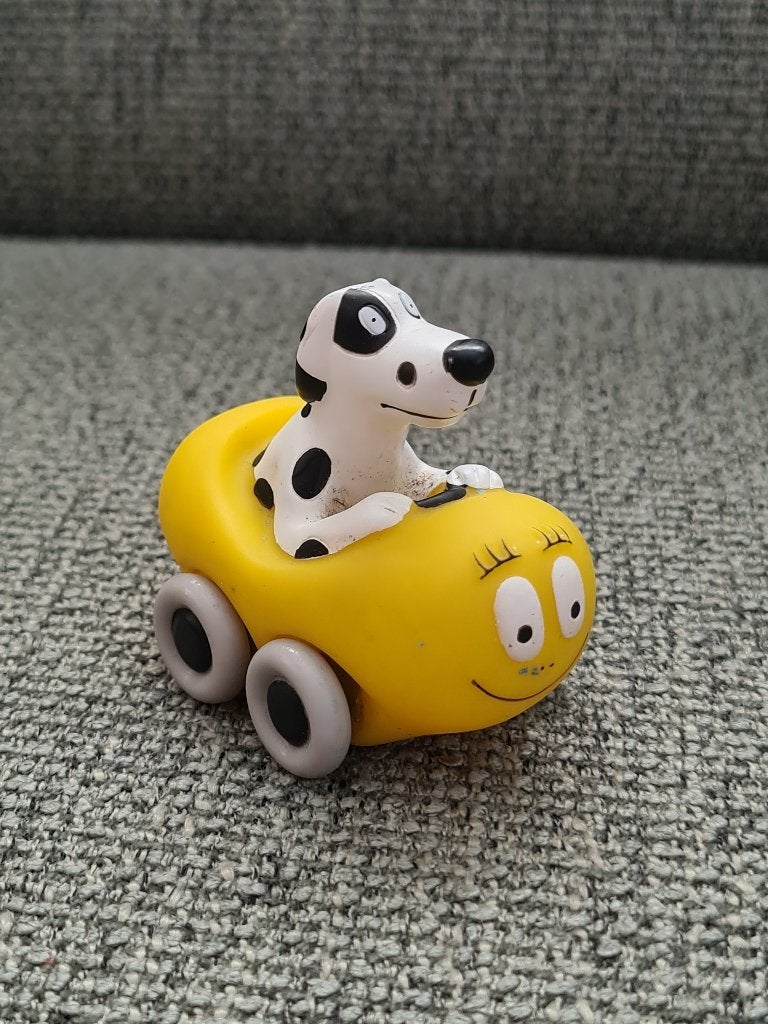 Barbapapa plastoy auto car barbamobiles met lolita, Plastoy, Gebruikt, Ophalen of Verzenden, Nvt
