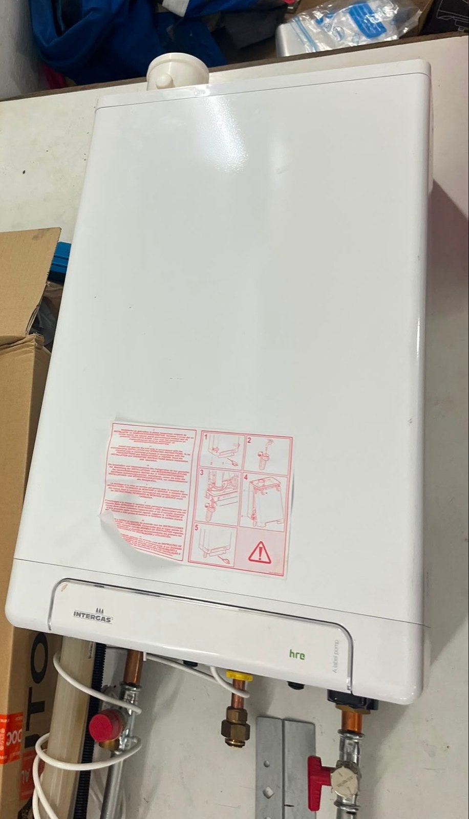 CV Ketel 2024 Intergas Kompakt HRE 48A Solo, 30 tot 80 cm, Hoog rendement (Hr), Cv-ketel of Combi-ketel, Nieuw