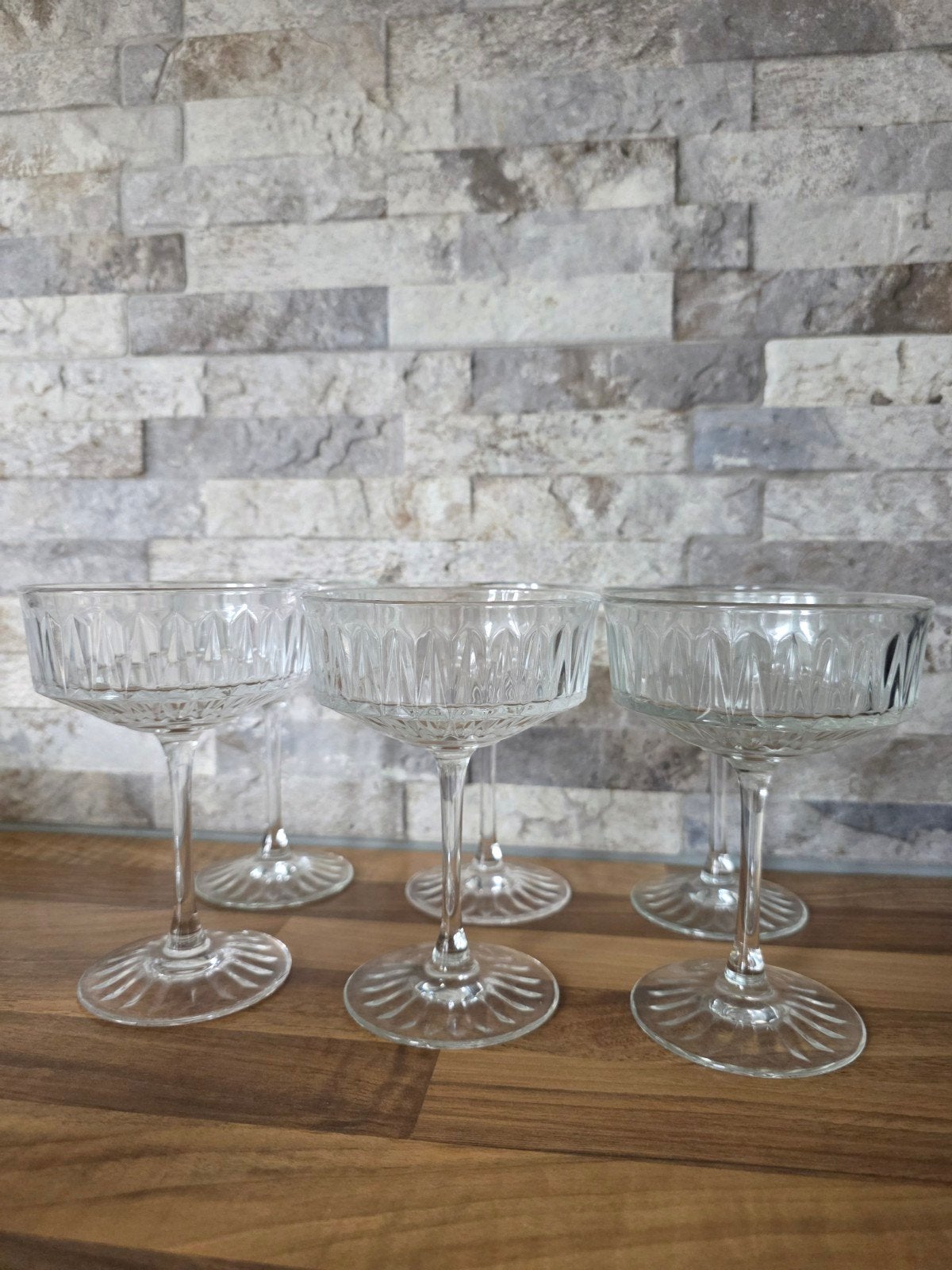Champagnecoupe, Huis en Inrichting, Keuken | Servies, Ophalen, Glas of Glazen, Vintage, IKEA