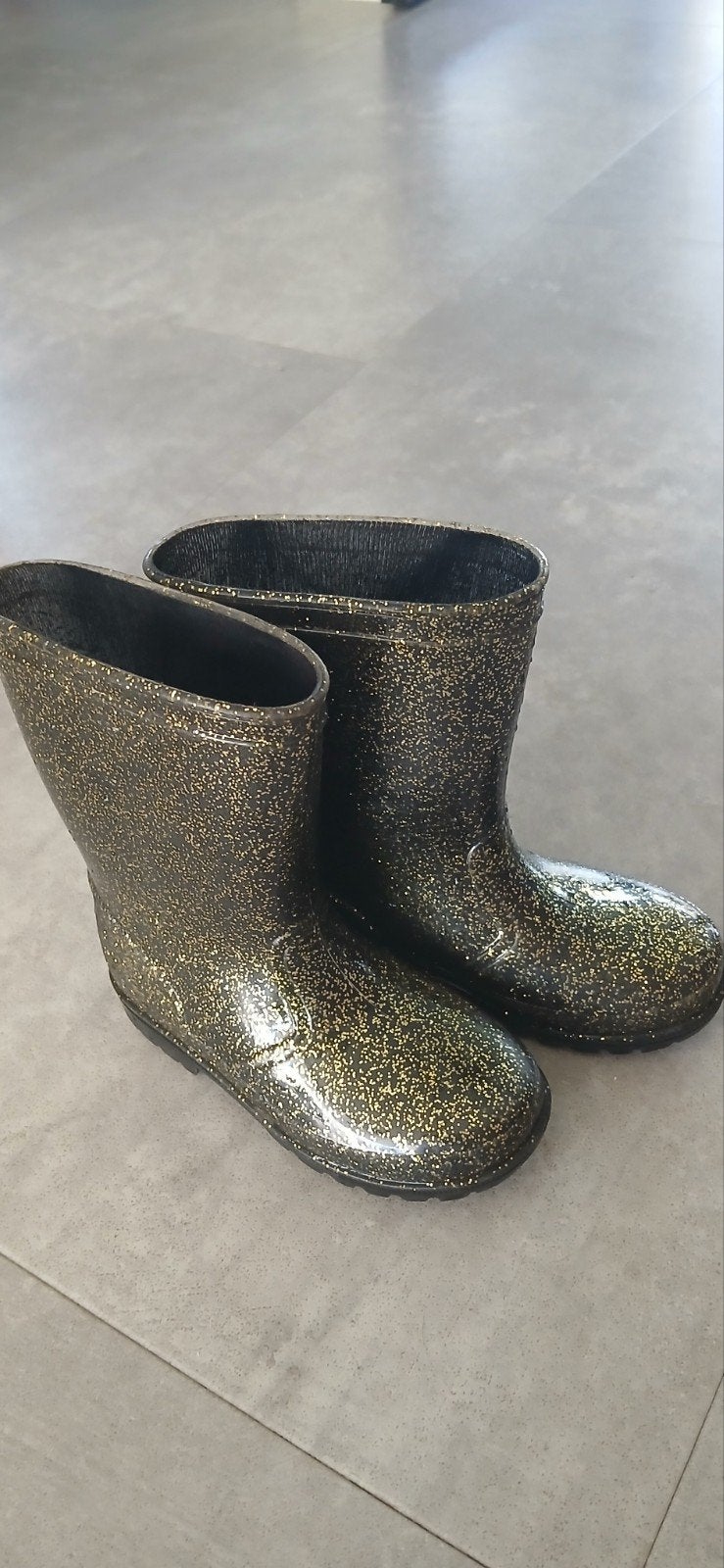 Glitter-regenlaarsjes maat 28, Ophalen of Verzenden, Jongen of Meisje, Laarzen
