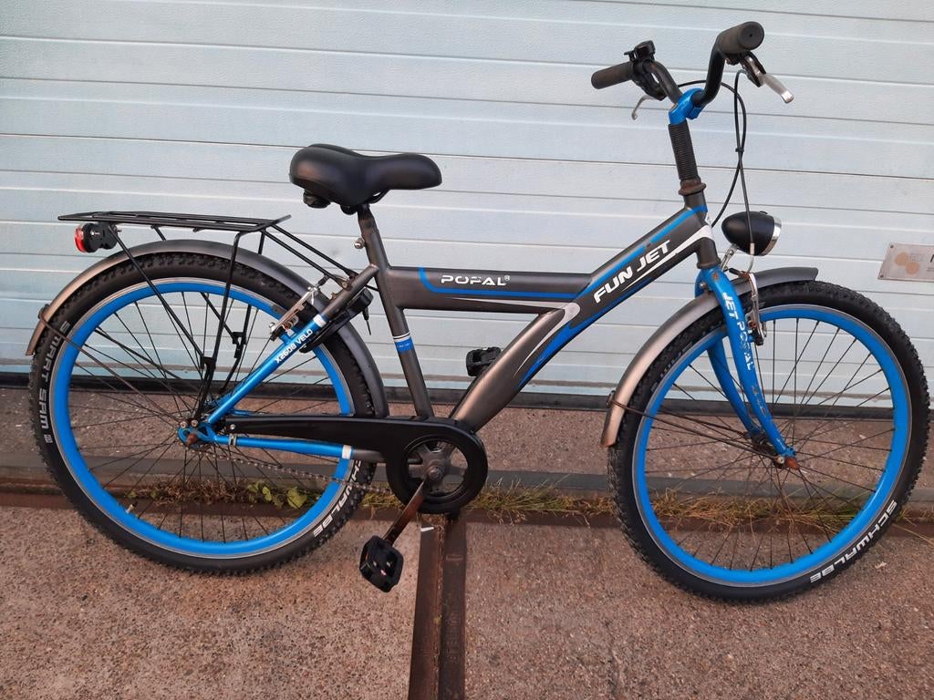 Popal Funjet 26 inch kinderfiets, Gebruikt, Velgrem, Versnellingen, Overige merken