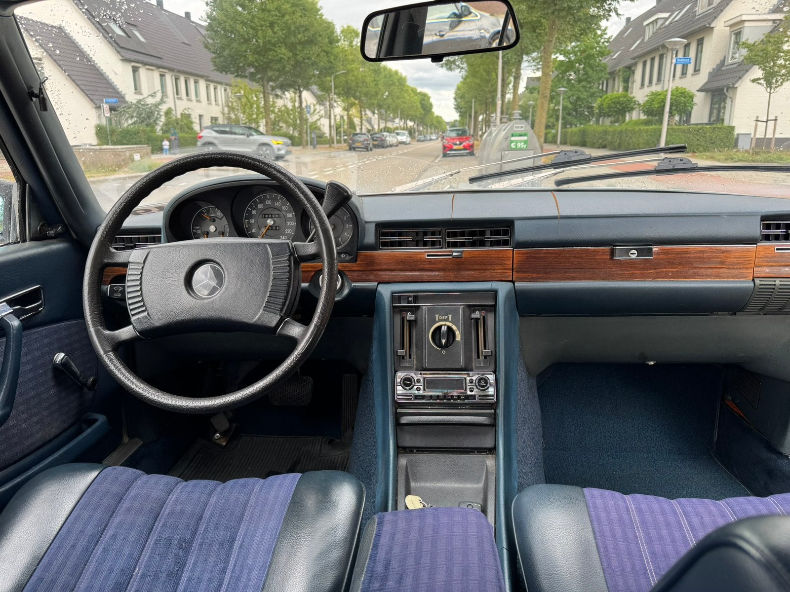 Mercedes-Benz S-Klasse 2.7 280 S 1973 Wit Oldtimer, foto 5