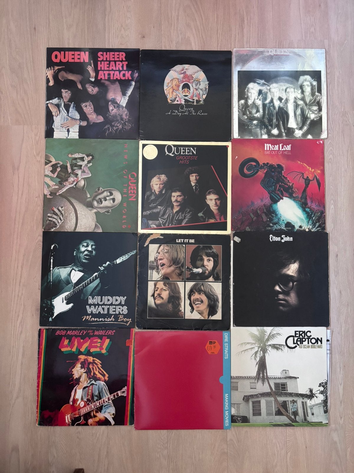 Collectie/verzameling LP’s vinyl platen, Ophalen of Verzenden, Gebruikt, 12 inch, Poprock