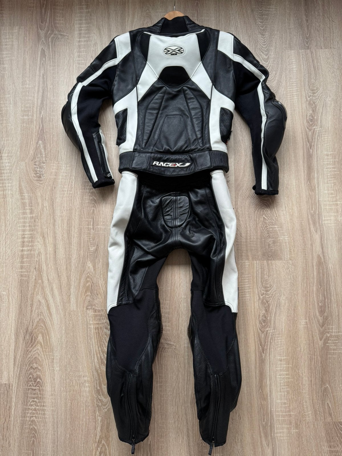 IXS Leren Motorpak 2 delig - Zo Goed Als Nieuw, Motoren, Kleding | Motorkleding, Ophalen of Verzenden, Tweedehands, Kinderen, Combipak