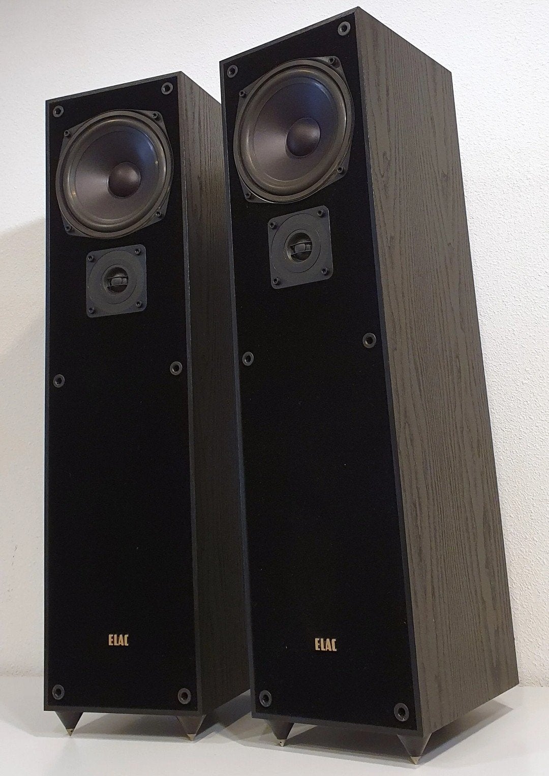 ELAC ELV 8068 Boxen - Zwart, Vloerstaande luidspreker, 60 tot 120 watt, Ophalen, Overige merken
